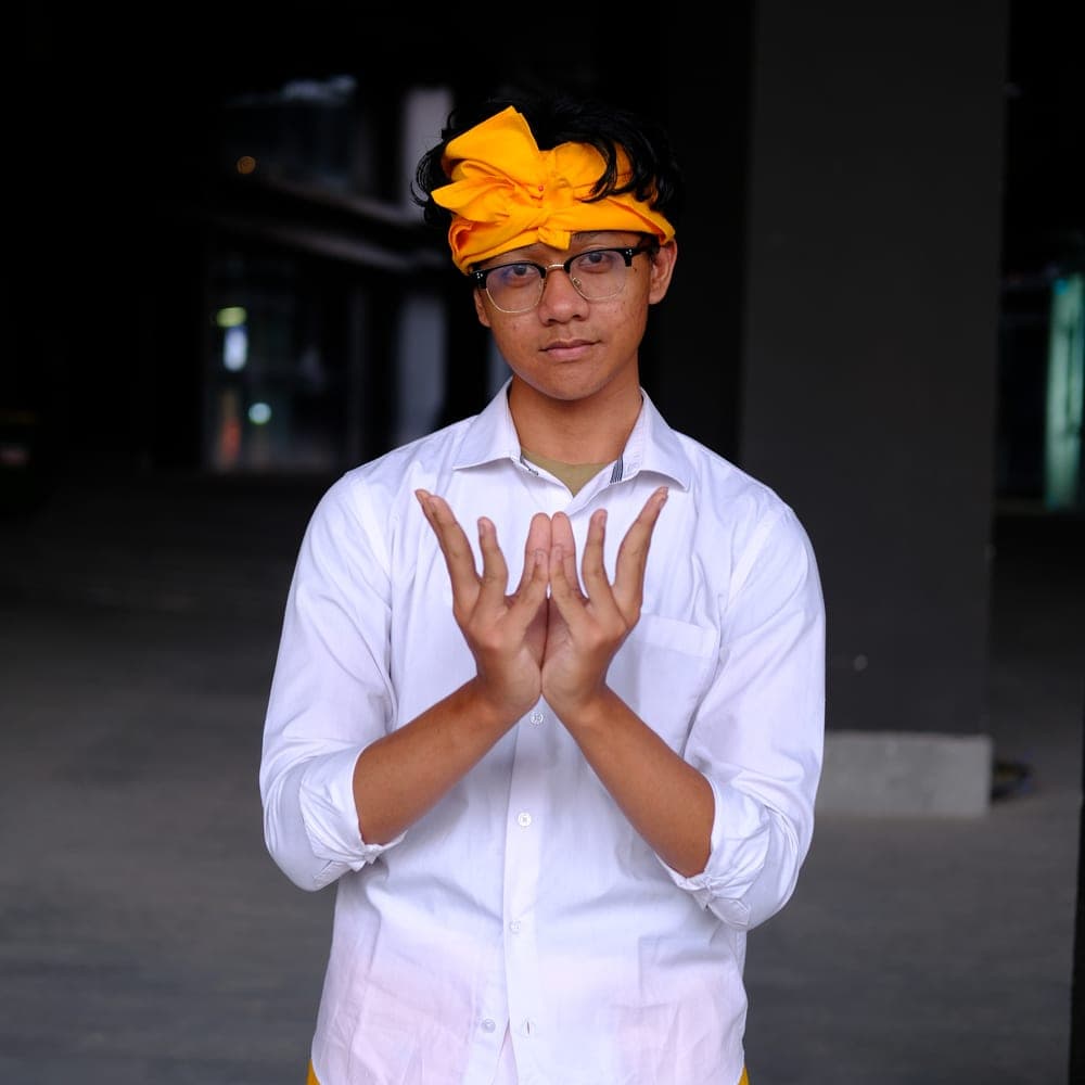 Photo of Peter Gabriel Taiyoo Karnodipuro